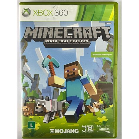 Jogo Minecraft Xbox 360 Original Shopee Brasil
