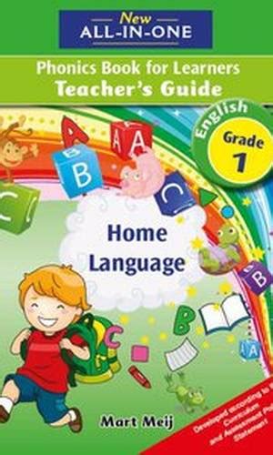 New All In One Grade 1 English Home Language Phonics Book For Learners