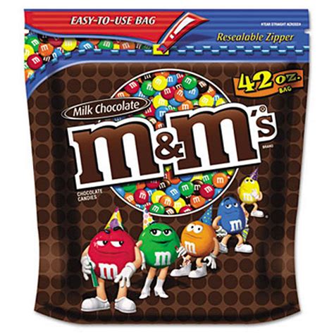 Mandm Industries 42 Oz Milk Chocolate With Candy Coating Oriental Trading