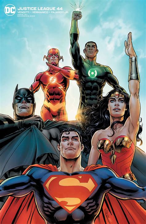 Justice League 44 Variant Cover Fresh Comics