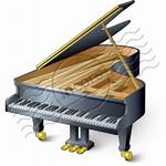 Piano Grand Emoji Icon Icons Keyboard Chat