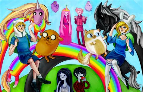 Land Of Ooo And Aaa Adventure Time With Finn And Jake Fan Art