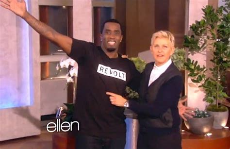 diddy lost his street creds after twerking on ellen [video] urban islandz