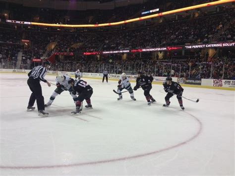 Lake Erie Monsters Defeat Iowa Wild 3 2 In Front Of 15258