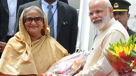 Pm Narendra Modi Congratulates Sheikh Hasina For Her Victory In