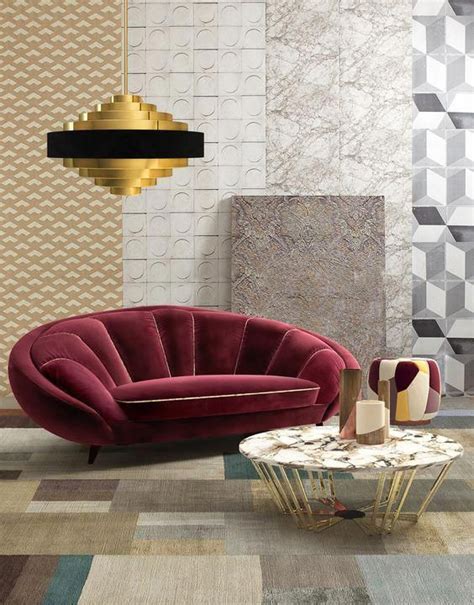Seductive Curved Sofas For A Modern Living Room Design Modern