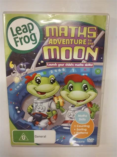 Leapfrog Math Adventure To The Moon New Dvd Bs300 561 Picclick