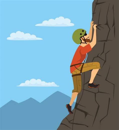 Best Rope Climbing Girl Illustrations Royalty Free Vector Graphics