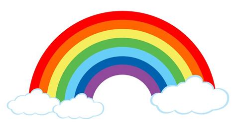 Rainbow Shape Vector Art Icons And Graphics For Free Download