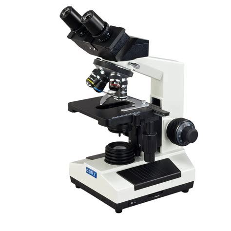 Omax Microscope Lab Binocular Biological Compound Microscope 40x 1600x