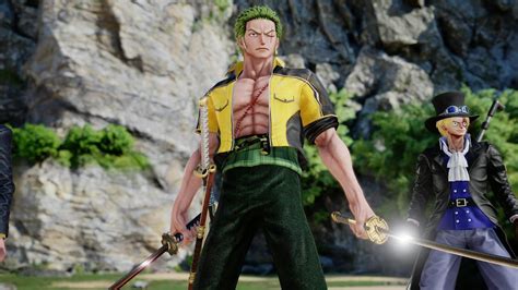 Jump Force Roronoa Zoro Enies Lobby Pirate Warriors Costume Vs