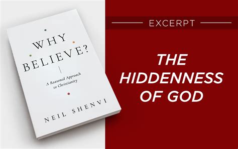 The Hiddenness Of God