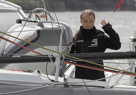 Eco Activist Greta Thunberg Sets Sail For New York The Washington Post