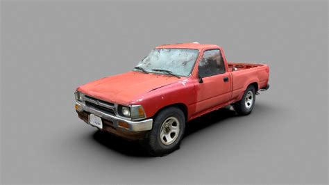 Toyota Pickup Truck Download Free 3d Model By Alban Cad8375 Sketchfab