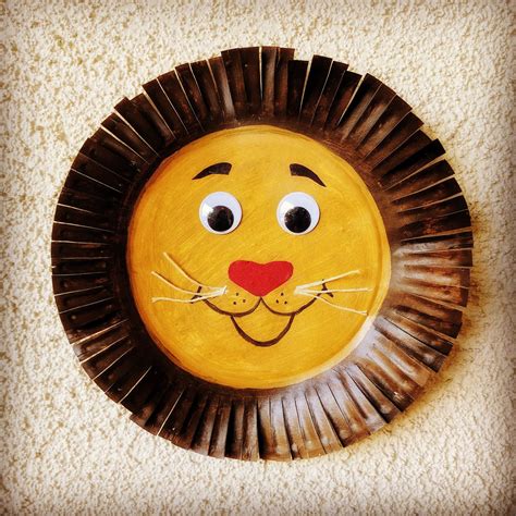 Paper Plate Lion Craft The Joy Of Sharing