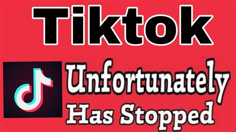 How To Fix Unfortunately Tiktok Stopped Problem Solve Youtube