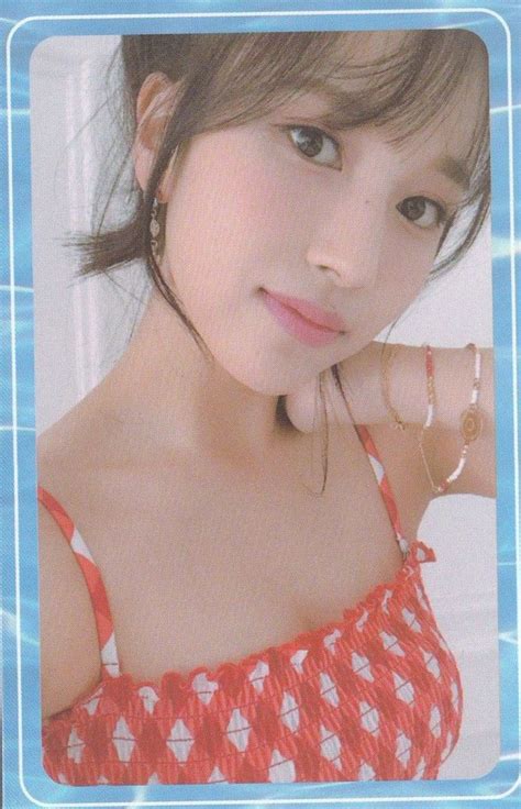 Scan Summer Nights Photocard • Mina Twice Album Pop Albums Sumer