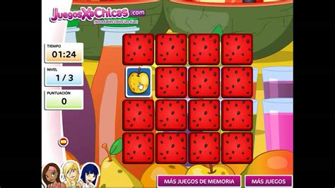 Maybe you would like to learn more about one of these? Juego de memoria con frutas - Juegos para chicas - YouTube