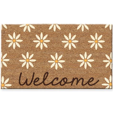 Welcome Daisies Doormat Dii Design Imports