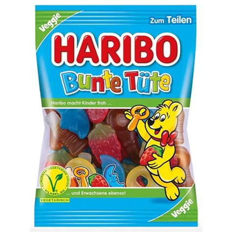 Haribo Bunte Tüte Colorful Gummy Candy Assortment 7 Oz The Taste