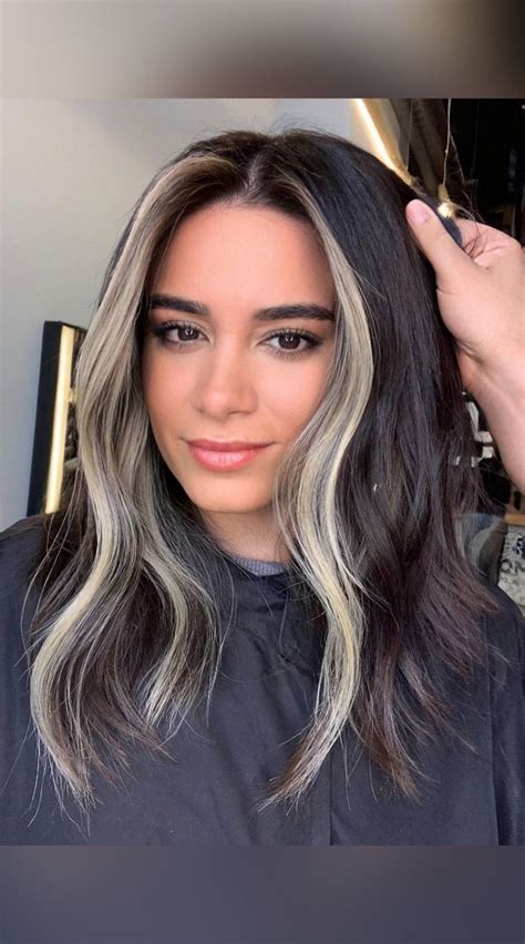27 Inspiring Examples Of Dark Hair With Blonde Highlights Ideas