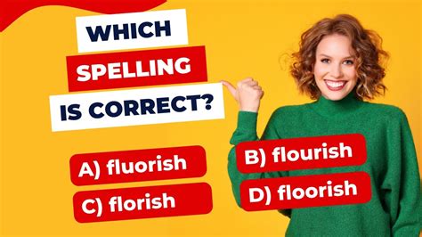 English Spelling Quiz 10 Words Beginning With F Commonly