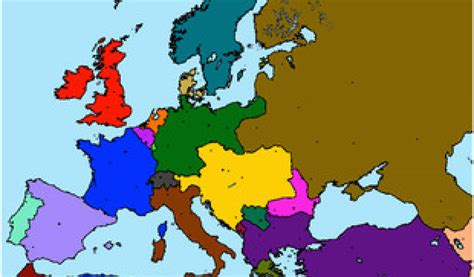 Map Of Europe In 1900 Maps For Mappers Historical Maps