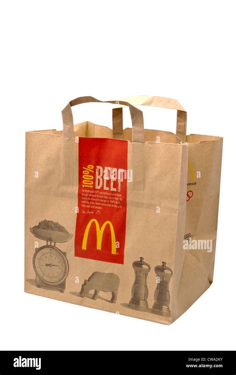 Mcdonalds Bag Hi Res Stock Photography And Images Alamy