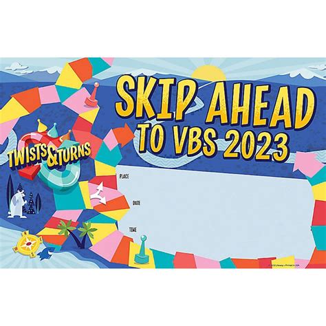Postcards Pack Of 50 Twists And Turns Vbs 2023 By Lifeway Vacation
