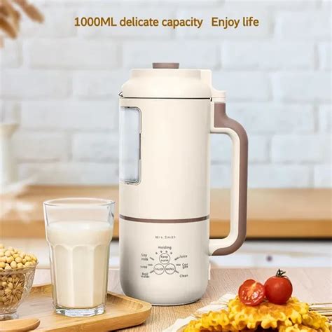 Mini Soybean Milk Maker Juicer Maker Free Filtering Self Cleaning For Household 1 4 Person