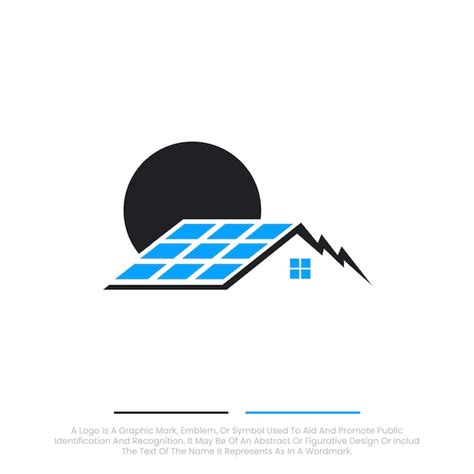 Premium Vector Solar Energy Solar Plates Illustration Logo