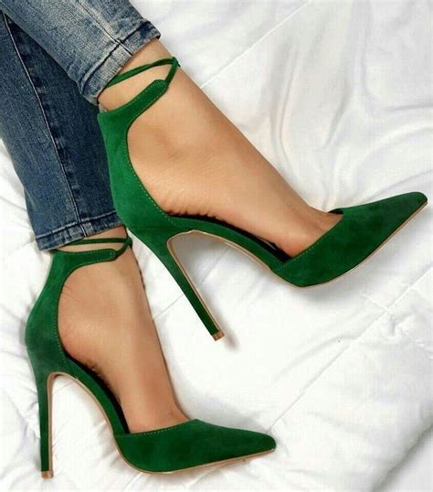 discover 124 emerald green high heels super hot esthdonghoadian