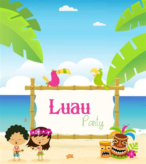 16 Joyous Luau Party Ideas For Kids