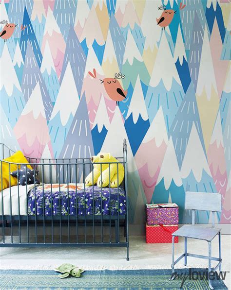 10 Cool Painted Wallpapers For Kids Rooms House Design