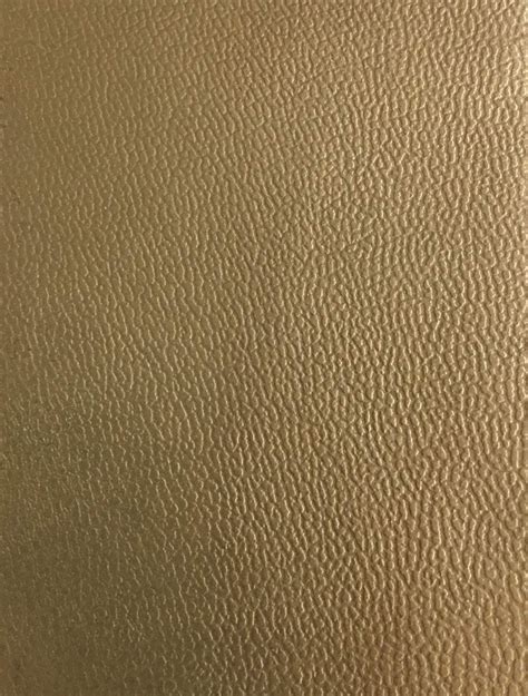 Light Gold Embossed Faux Leather Vinyl 55 Wide Upholstery Fabric By