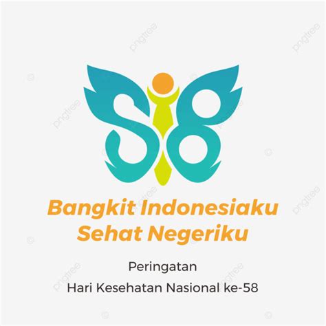 Logo Hari Kesehatan Nasional Ke 58 Hari Kesehatan Nasional 2022 Logo