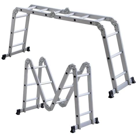 Folding Ladder Multi Function Aluminium Extension 7 In 1 Step Heavy