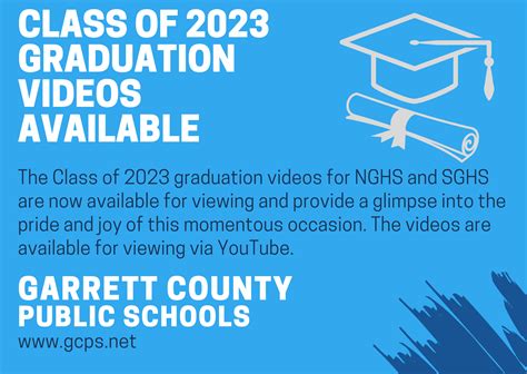 Class Of 2023 Graduation Videos Available Deep Creek Times