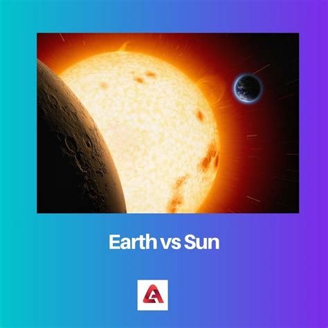 Difference Between Earth And Sun