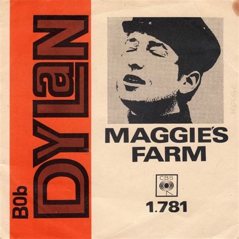 Bob Dylan Maggies Farm Bob Dylan Bob Dylan Album Covers Bob