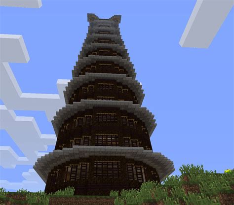 Minecraft Tower 01 By Spectraldraconicwolf On Deviantart