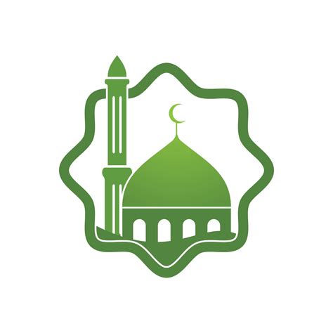 Logo Islamique Mosquée 6081846 Art Vectoriel Chez Vecteezy
