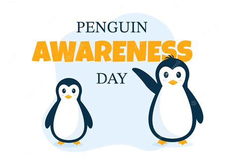 Premium Vector Happy Penguin Awareness Day On January 20th To