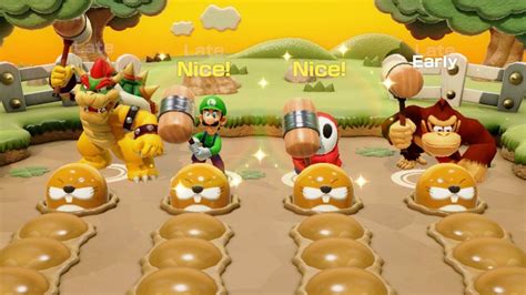 Super Mario Party - Challenge Road - Chestnut Forest All Minigames