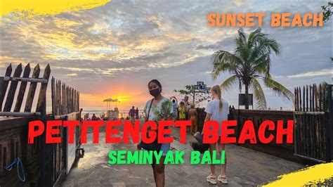 Petitenget Beach Bali Bali Vlog Seminyak Surf Beach Sunset Youtube