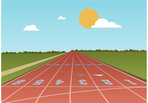 Track And Field Cartoon