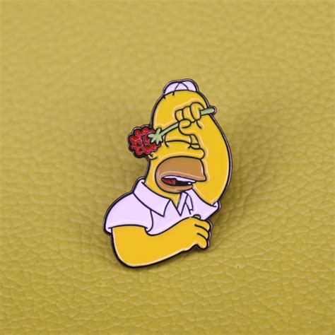 Simpsons Pin In Pins And Badges From Home And Garden On