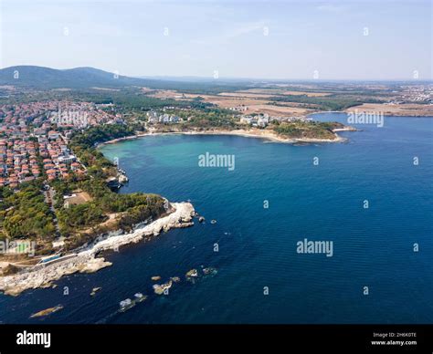 Aerial View Of Town Of Tsarevo Burgas Region Bulgaria Stock Photo Alamy