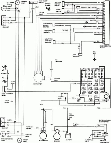S10 Instrument Cluster Wiring Diagram