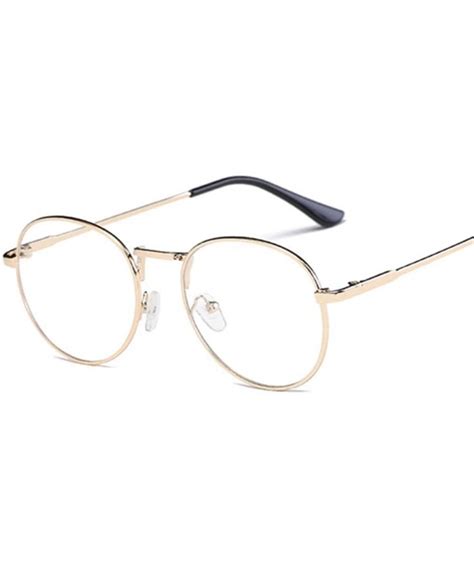 men glasses frame women eyeglasses frame vintage round clear lens glasses optical spectacle